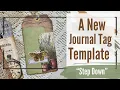 EASIEST Design Formula for Junk Journal Tags Template