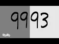 Countdown timer 9999-9000