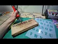 how to wood burn letters with a stensil