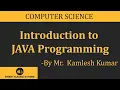 Introduction to JAVA BCA MCA