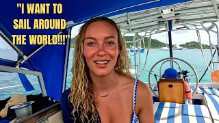 She Joined A Strangers Sailboat In A Foreign Country!  (1st Week & 1st YouTube Video!)