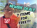 WALGREENS NEWBIE DEALS - 7 ITEMS FOR FREE