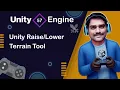 Unity Raise or Lower Terrain Tool - Unity Engine Tutorial 57