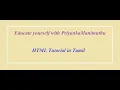 HTML Tutorial in Tamil Part - 22 Drag and Drop