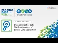 BlanccoLtd Erasing Data For Good Part 1 - Data Sanitization