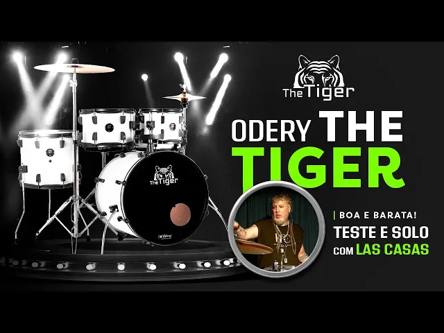 Bateria Odery The Tiger Matte White 22
