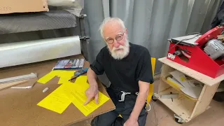 The importance of CB & bilge keels. Because a rised CB gives trouble free stable downwind sailing