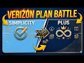 Verizon Simplicity Plan vs Verizon Unlimited Plus This One is Really Close