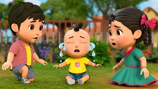 Chota Baby Ro Raha Tha | मुन्ना रो रहा था | Popular Hindi Rhymes - Zappy Toons
