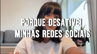 Porque desativei minhas redes sociais | bate papo | dicas de como ficar sem redes