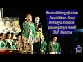 Download Lagu Reaksi Mengejutkan‼️Niken Saat Di tanya Kriteria pasanganya nanti Oleh Gareng 