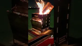 أحلى شبة نار مع صوت صرصور الليل كشته بر مكشات نار 