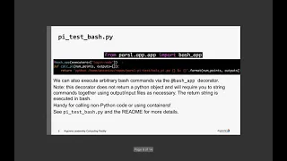 Enabling Workflows with Parsl
