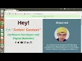 My own Portfolio Flask Python Web Application