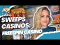 FreeSpins Sweepstakes Casino Review 1 000 Games Live Dealers FunZone Rewards Explained