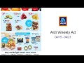 Aldi Weekly Ad -
