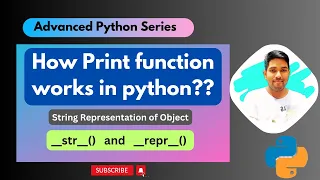 Object String Representation in Python Advanced Python Series -