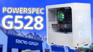 PowerSpec G528 Prebuilt Gaming PC With The Micro Center Guarantee