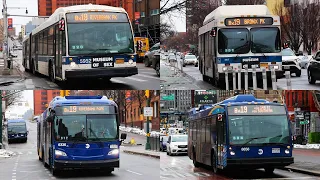 NYCT Bus Bx19 Bus Action along 149th Street and Southern Blvd 2025 XD60 2022 LFS 2012 C40LF