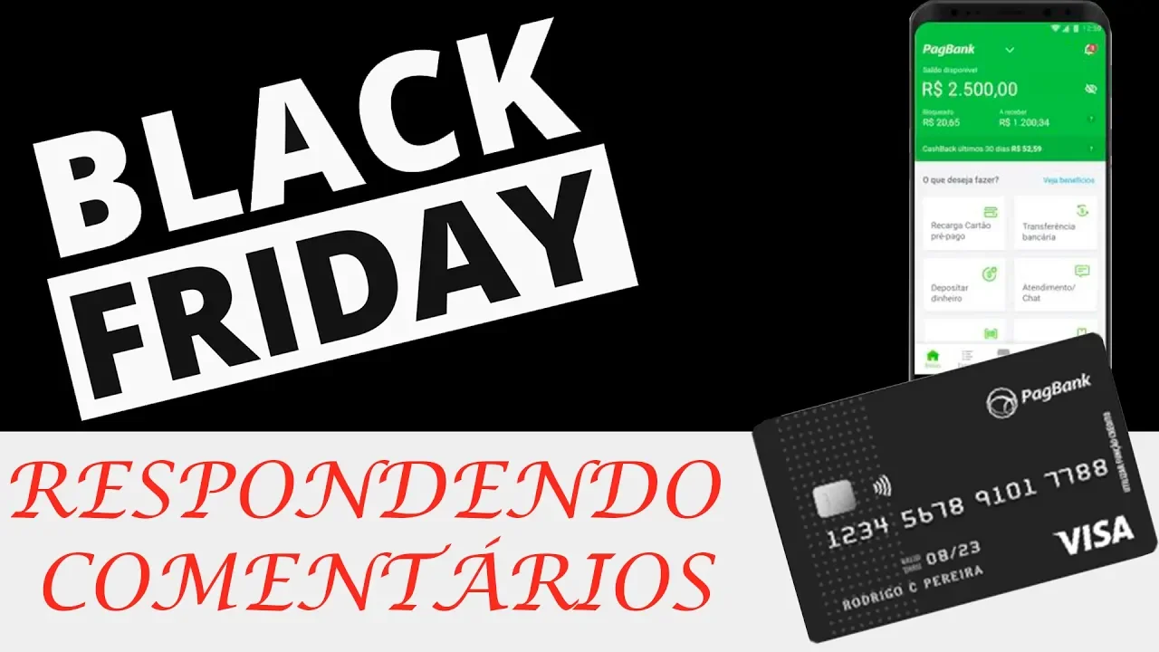 PAG BANK CARTÃO DE CRÉDITO VISA SEM ANUIDADE RESPONDENDO COMENTÁRIOS