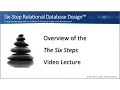 Overview of the Six-Step Database Design Series