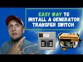 HOW TO INSTALL A PORTABLE GENERATOR TRANSFER SWITCH