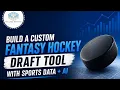 From Raw NHL Data to a Custom Draft Tool With Coding Agents