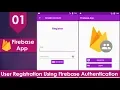 Firebase Social Media App - 01 User Registration