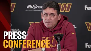 HC Ron Rivera speaks to the media