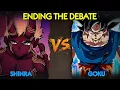 Goku vs Shinra who will win Ending the debate LoreSenpai