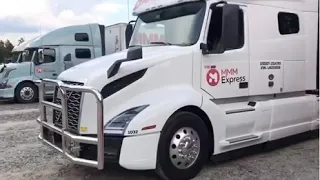 New Volvo 760 VNL for the MMM Express driver Eugene