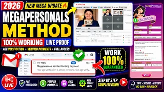 How to create megapersonal account new method megapersonal 2026