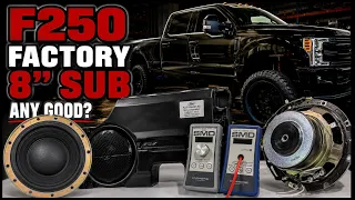 Testing the Factory Ford F250 8" Sub to see if it is actually good - Tested, Dissected and sent!