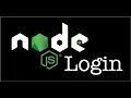 Node js Passport Login System