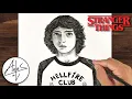 Download Lagu How to Draw Mike Wheeler | Stranger Things Drawing Tutorial