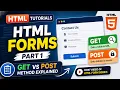 HTML Form GET vs POST Method Explained GET vs POST in HTML Forms with Example