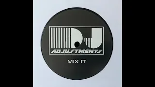 unknown artist mix it dj adjustments 1 