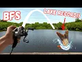 I Hooked the LAKE RECORD on a BFS SETUP KastKing Kestrel BFS Combo Test and Review
