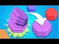 Hexa Sort 3D Gameplay How to Play Power-ups Guide Level 1-3 Walkthrough