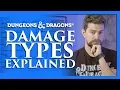 What are Damage types in Dungeons Dragons - Workshop Wednesday