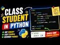 Python Class Object Explained with Example OOP in Python for Beginners