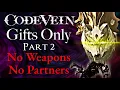 Can You Beat Code Vein Without Weapon Attacks or Partners Gifts Only