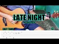 Late Night Melancholy - Rude Boy | White Cherry - Fingerstyle Guitar (Tabs) Chords