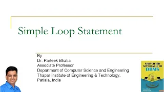 Simple Loop Statement of