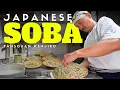 Behind the Counter at a Japanese Master s Handcrafted Soba Restaurant in Asakusa