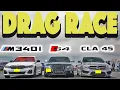 Lagu Tuner Battle! BMW M340i XDrive vs Audi S4 vs Mercedes Benz CLA 45S AMG. There is a gaaaaap...