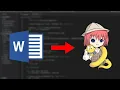 Write Your Renpy Visual Novel Using A Word Doc
