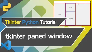 python tkinter tutorial paned window tkinter