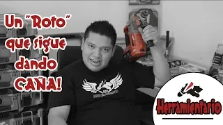 herramientario el rotomartillo que nos ah aguantado el maltrato