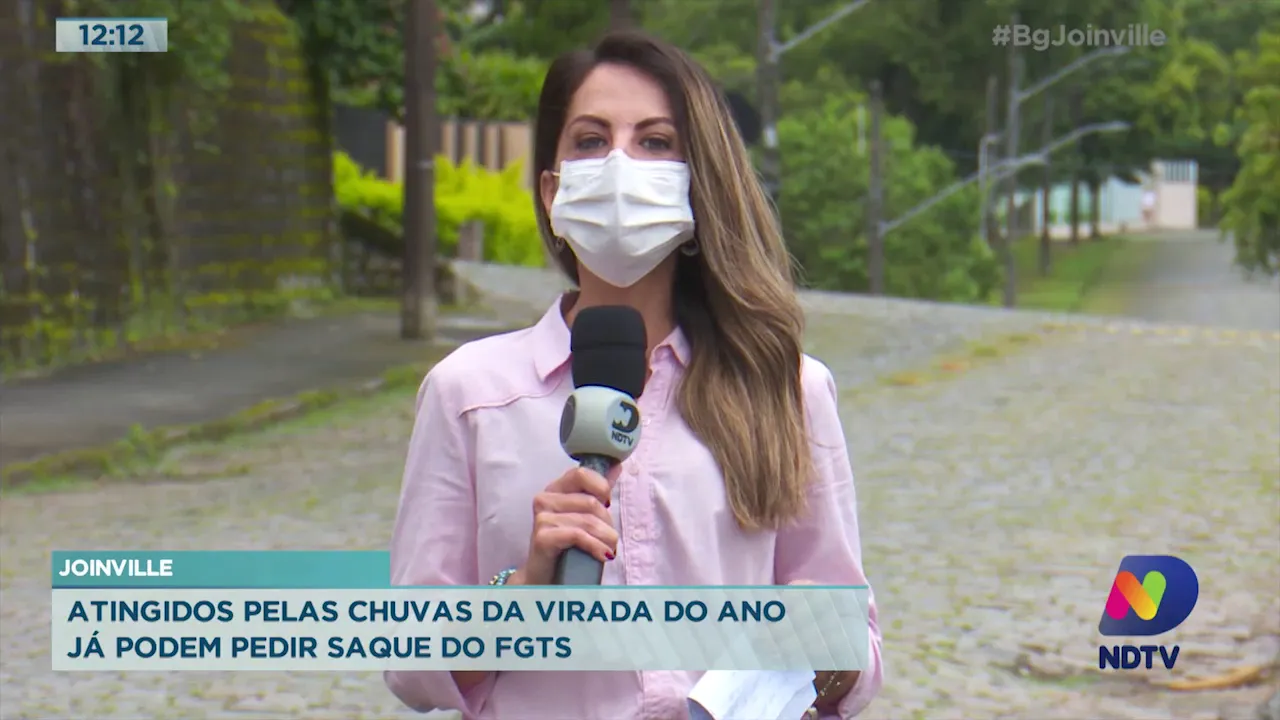 Joinville: Atingidos pelas chuvas da virada do ano já podem pedir saque do FGTS